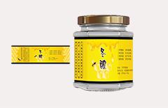 土蜂蜜不干膠標(biāo)簽印刷